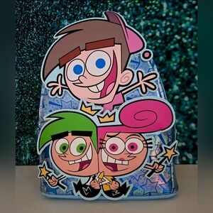 NWT Loungefly Fairly OddParents NYCC Limited Edition Glow Mini Backpack - NWT